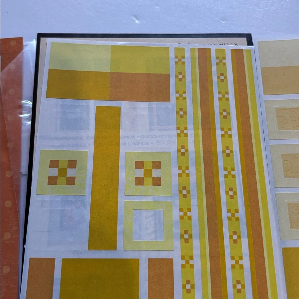Jumbo Great Lengths Stickers in Orange and Yellow